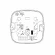 Steinel presence sensor HF 360 COM1, 360°, IP20, 751302 Steinel presence sensor HF 360 COM1, 360°, IP20, 751302