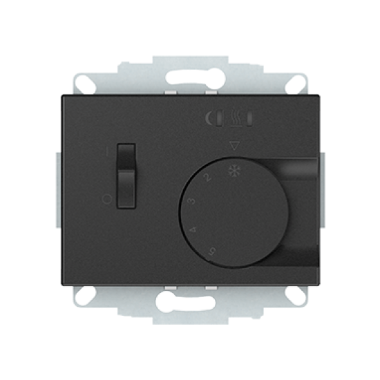 Vilma room thermostat without frame anthracite Fre R2A XP500
