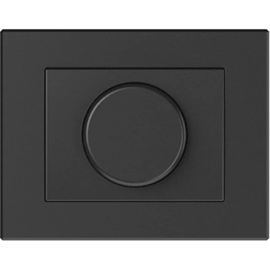 Vilma rotary dimmer (20-400W) for incandescent and halogen bulbs with frame, ARMPM400Wan, anthracite XP500 Vilma rotary dimmer (20-400W) for incandescent and halogen bulbs with frame, ARMPM400Wan, anthracite XP500