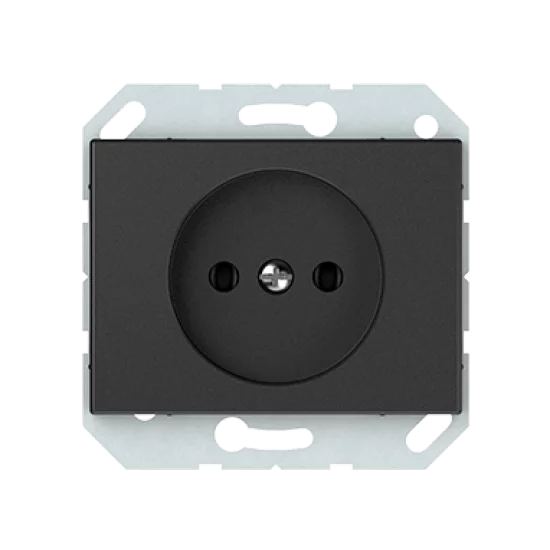 Vilma socket without earth flush-mounted 16A 250V, RP16-001-02an anthracite XP500 Vilma socket without earth flush-mounted 16A 250V, RP16-001-02an anthracite XP500