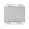 Vilma 1-gang switch with illumination without frame, P110-010-12mt, metal XP500