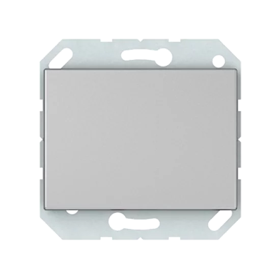 Vilma 1-gang switch without frame, P110-010-02mt, metal XP500 Vilma 1-gang switch without frame, P110-010-02mt, metal XP500