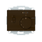 Vilma floor thermostat without frame brown Fre F2A XP500
