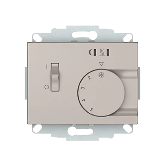 Vilma floor thermostat without frame champagne Fre F2A XP500 Vilma floor thermostat without frame champagne Fre F2A XP500