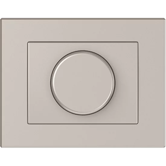 Vilma rotary dimmer (40-600W) for incandescent and halogen bulbs with frame, ARMPM600Wch, champagne XP500 Vilma rotary dimmer (40-600W) for incandescent and halogen bulbs with frame, ARMPM600Wch, champagne XP500