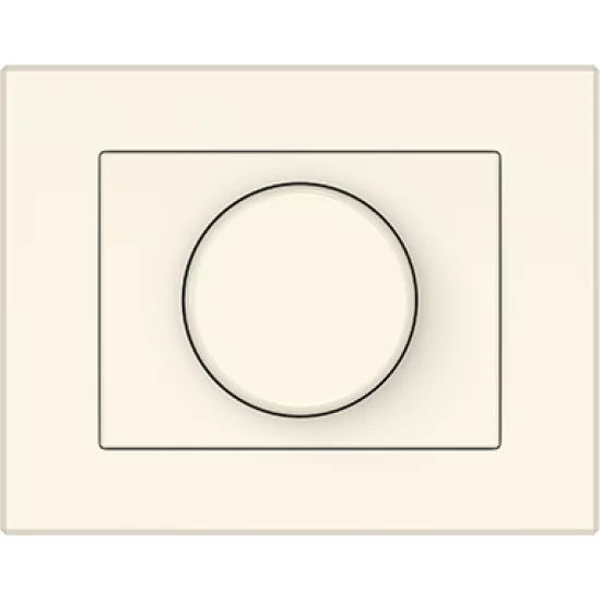 Vilma rotary dimmer (20-400W) for incandescent and halogen bulbs with frame, ARMPM400Wiv, ivory XP500 Vilma rotary dimmer (20-400W) for incandescent and halogen bulbs with frame, ARMPM400Wiv, ivory XP500