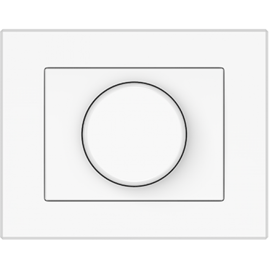 Vilma rotary dimmer (1-100W) for LED bulbs with frame, ARMP LEDww, balts XP500