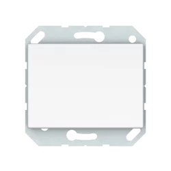 Vilma 1-gang push-button switch with illumination flush-mounted, P110-012-32ww, XP500