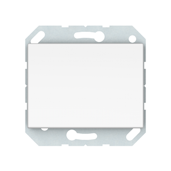 Vilma 1-gang push-button switch with illumination flush-mounted, P110-012-32ww, XP500