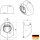 Go-e Charger Typ 2 Ladekabel Halterung, CH-002-08-01
