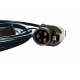 go-e Ladekabel für Elektroautos Typ 2 auf Typ 1, für einphasiges Laden, schwarz, bis 7.4kW, 5m, CH-11-03