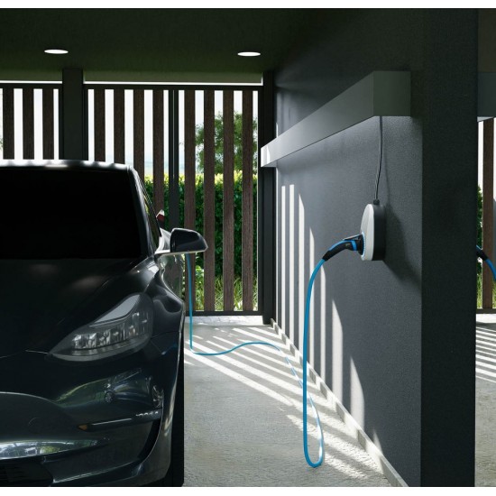 Gemini electric vehicle charging station 11kW 3-phase, Type 2, connection cable 1.8m, CH-04-11-51