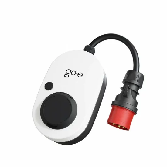 go-e Gemini flex 22kW зарядная станция для электромобилей 3-фазная, Type 2, соединительный кабель 30cm и 32A CEE вилка, CH-04-22-01 go-e Gemini flex 22kW зарядная станция для электромобилей 3-фазная, Type 2, соединительный кабель 30cm и 32A CEE вилка, CH-04-22-01