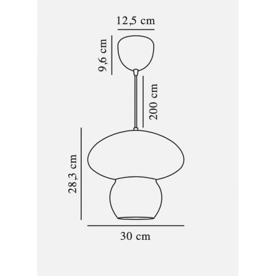 Nordlux Pendelleuchte 1xE27x25W, Allie 2412753060 Nordlux Pendelleuchte 1xE27x25W, Allie 2412753060