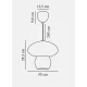 Nordlux Pendelleuchte 1xE27x25W, Allie 2412753060 Nordlux Pendelleuchte 1xE27x25W, Allie 2412753060