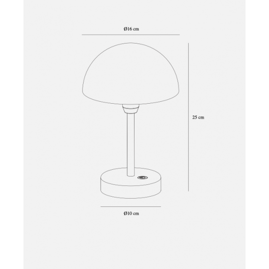 Nordlux table lamp LED Ellen To Go 2418015001