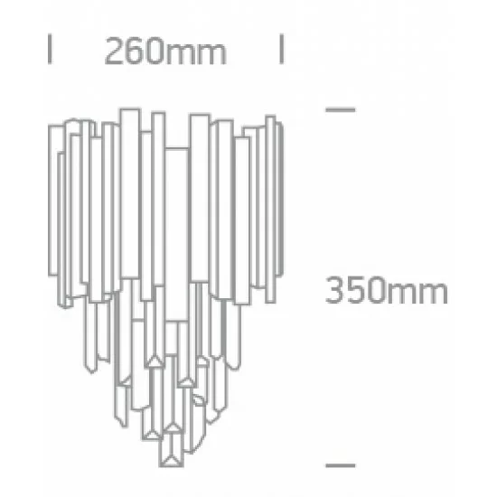 ONE LIGHT Wandleuchten NORDIC 2x8W 60132 ONE LIGHT Wandleuchten NORDIC 2x8W 60132