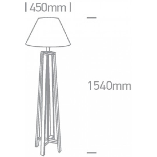 ONE LIGHT Tischlampe Nostalgia E27, 12W, 61118A