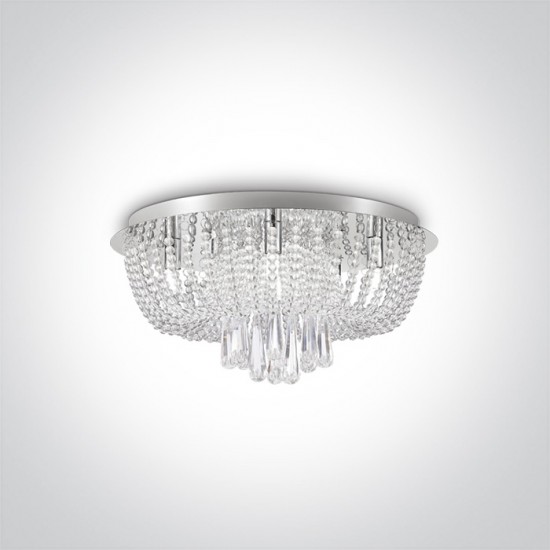 ONE LIGHT ceiling LAMP Classic Retro 6x9W, IP20, 62162A