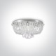 ONE LIGHT ceiling LAMP Classic Retro 6x9W, IP20, 62162A