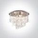 ONE LIGHT ceiling LAMP Classic 4x9W, IP20, 62164A