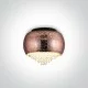 ONE LIGHT ceiling LAMP GLASS ART 4x9W, IP20, 62170A ONE LIGHT ceiling LAMP GLASS ART 4x9W, IP20, 62170A