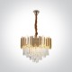 ONE LIGHT PENDANT LAMP RETRO 8x8W, E14, IP20, 63132P