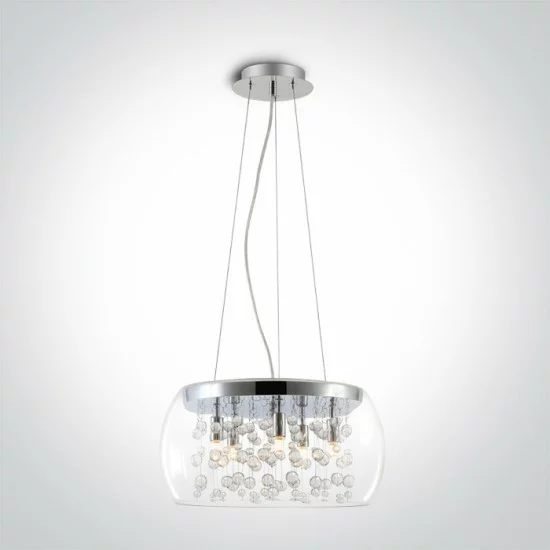 ONE LIGHT PENDELLEUCHTE CLASSIC 5x9W, G9, IP20, 63166P ONE LIGHT PENDELLEUCHTE CLASSIC 5x9W, G9, IP20, 63166P
