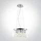 ONE LIGHT PENDELLEUCHTE CLASSIC 5x9W, G9, IP20, 63166P ONE LIGHT PENDELLEUCHTE CLASSIC 5x9W, G9, IP20, 63166P