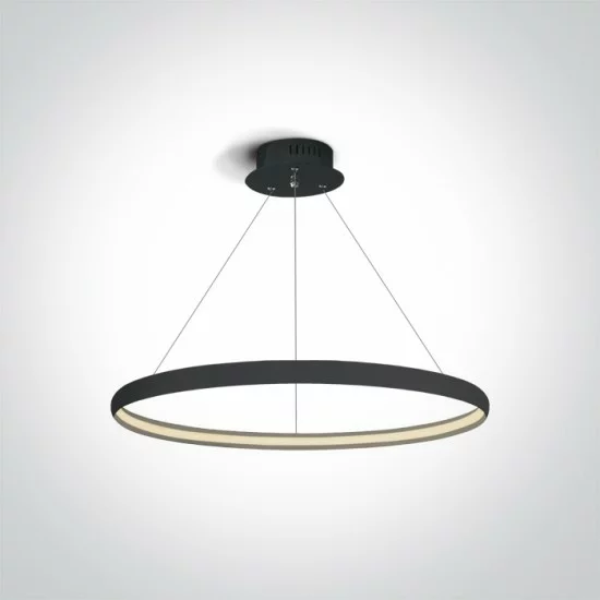 ONE LIGHT PENDANT LAMP RINGS 19W, LED, IP20, 63048/B ONE LIGHT PENDANT LAMP RINGS 19W, LED, IP20, 63048/B