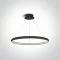 ONE LIGHT PENDANT LAMP RINGS 19W, LED, IP20, 63048/B