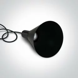 ONE LIGHT PENDANT LAMP Cones 3x10W, E27, IP20, 63122B/B