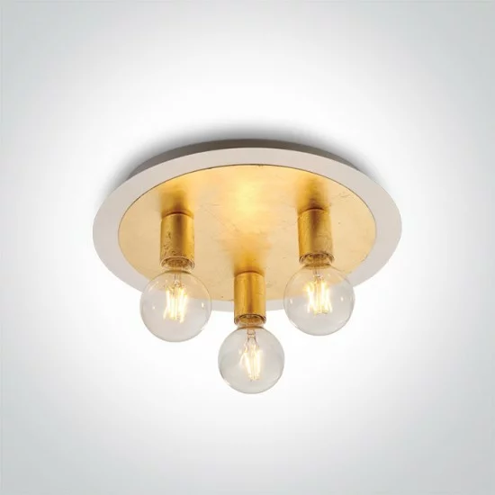 ONE LIGHT ceiling LAMP RETRO 3x12W, IP20, 62172B/BS ONE LIGHT ceiling LAMP RETRO 3x12W, IP20, 62172B/BS