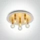 ONE LIGHT ceiling LAMP RETRO 6x12W, IP20, 62172C/BS ONE LIGHT ceiling LAMP RETRO 6x12W, IP20, 62172C/BS