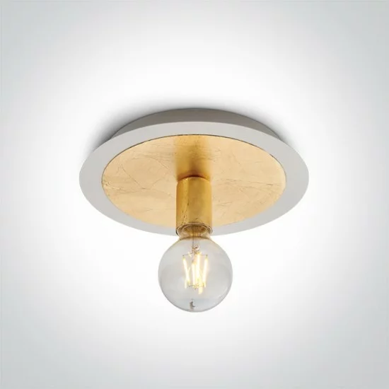 ONE LIGHT griestu GAISMEKLIS RETRO 12W, IP20, 62172A/BS