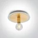 ONE LIGHT griestu GAISMEKLIS RETRO 12W, IP20, 62172A/BS