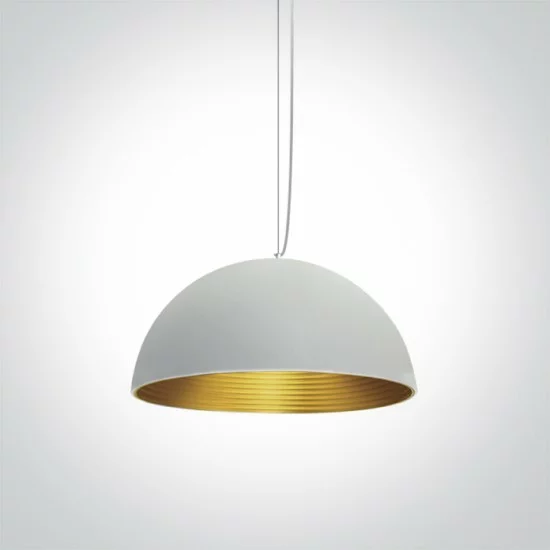 ONE LIGHT PIEKARAMAIS GAISMEKLIS BOWL 20W, E27, IP20, 63016A/W/G