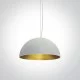 ONE LIGHT PIEKARAMAIS GAISMEKLIS BOWL 20W, E27, IP20, 63016A/W/G
