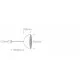 ONE LIGHT PENDANT LAMP BOWL 20W, E27, IP20, 63022A/W/BS ONE LIGHT PENDANT LAMP BOWL 20W, E27, IP20, 63022A/W/BS