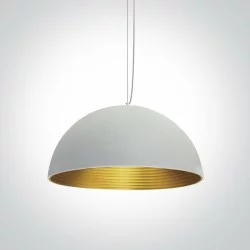 ONE LIGHT PENDANT LAMP BOWL 20W, E27, IP20, 63022A/W/BS