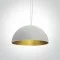 ONE LIGHT PENDANT LAMP BOWL 20W, E27, IP20, 63022A/W/BS
