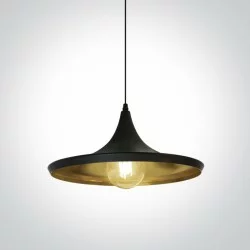 ONE LIGHT PENDANT LAMP RETRO 12W, E27, IP20, 63042/B/BS
