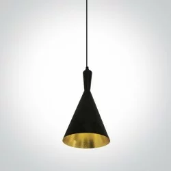ONE LIGHT PENDANT LAMP RETRO 12W, E27, IP20, 63040/B/BS