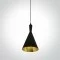 ONE LIGHT PENDANT LAMP RETRO 12W, E27, IP20, 63040/B/BS