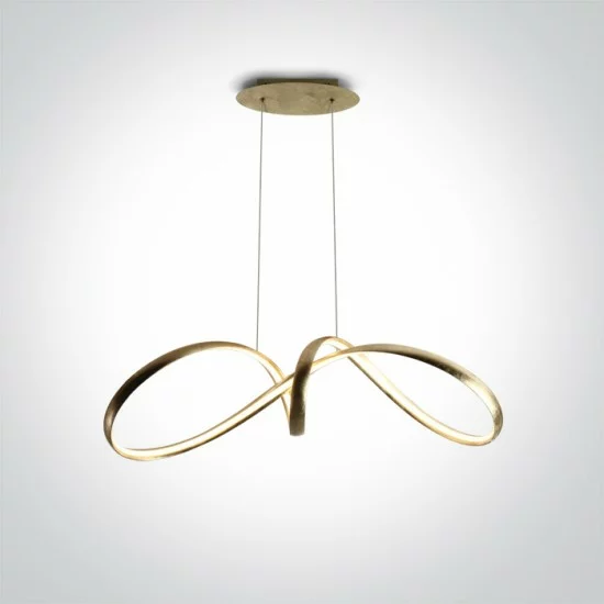 ONE LIGHT PENDANT LAMP Swirl 36W, LED, IP20, 63062/BS ONE LIGHT PENDANT LAMP Swirl 36W, LED, IP20, 63062/BS