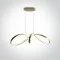 ONE LIGHT PENDANT LAMP Swirl 36W, LED, IP20, 63062/BS