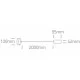 ONE LIGHT ПОДВЕСНОЙ СВЕТИЛЬНИК 20W, E27, IP20, 63124/B