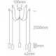 ONE LIGHT ПОДВЕСНОЙ СВЕТИЛЬНИК 5x20W, E27, IP20, 63124C/B ONE LIGHT ПОДВЕСНОЙ СВЕТИЛЬНИК 5x20W, E27, IP20, 63124C/B