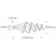 ONE LIGHT PIEKARAMAIS GAISMEKLIS crystal Swirl 150W, LED, IP20, 63054C/B ONE LIGHT PIEKARAMAIS GAISMEKLIS crystal Swirl 150W, LED, IP20, 63054C/B