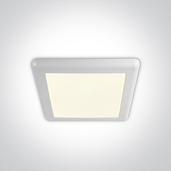 ONE LIGHT ceiling LAMP Slim Line Panel Plafo 16W, LED, IP20, 62116F/W/W